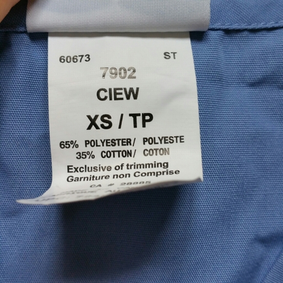 NEW blue scrub XS Scrub Star - Picture 3 of 3